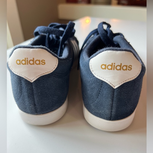 Adidas Samba Women's Blue Suede Sneakers - Picture 3 of 9